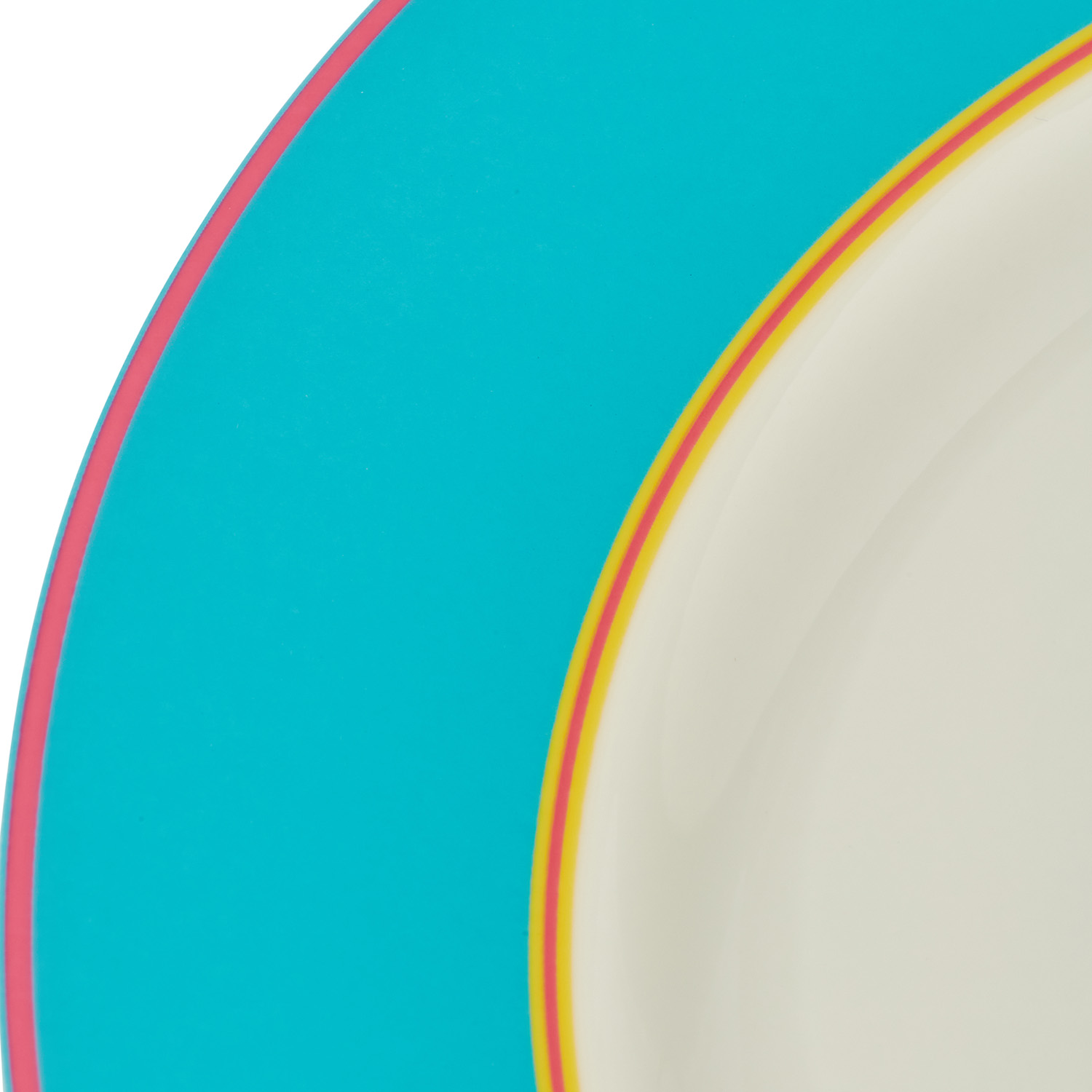 Calypso Turquiose Dinner Plate image number null